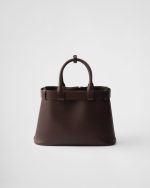 Prada Buckle small leather handbag with belt - Image 3